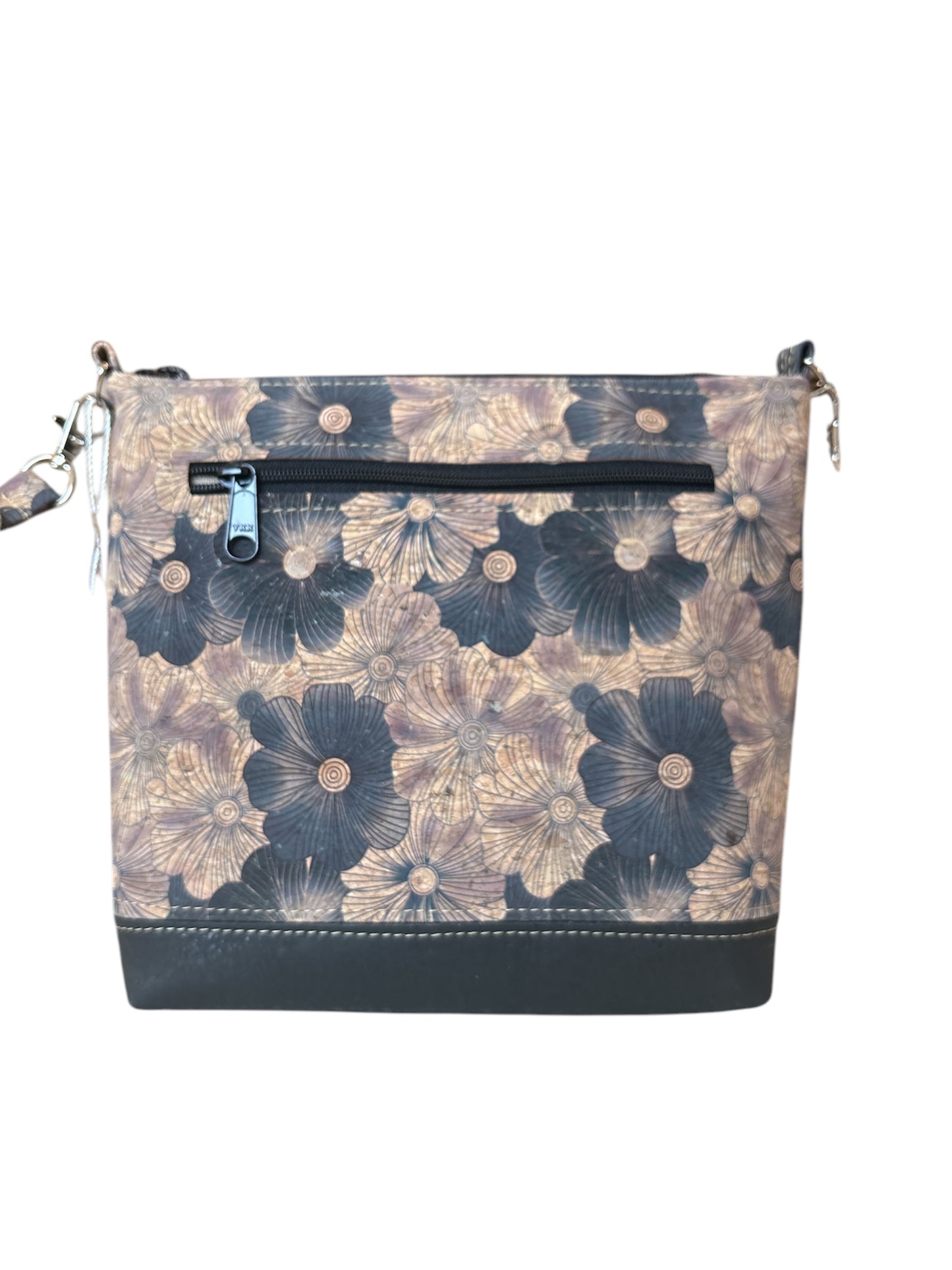 Tote Cork Crossbody Bag - Vegan - Handmade - Adjustable Strap - Shoulder