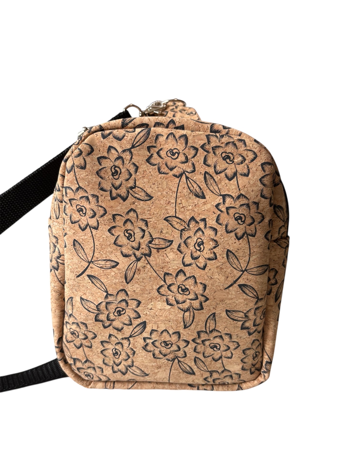 Mav Cork Sling Pack - Adjustable Strap - Handmade - Vegan